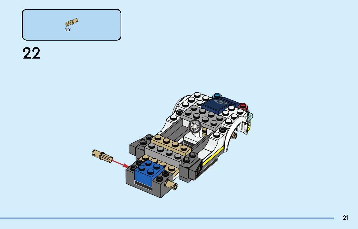 TwindBricks3D - 60415 Police Car and Muscle Car Chase 3D print model_18