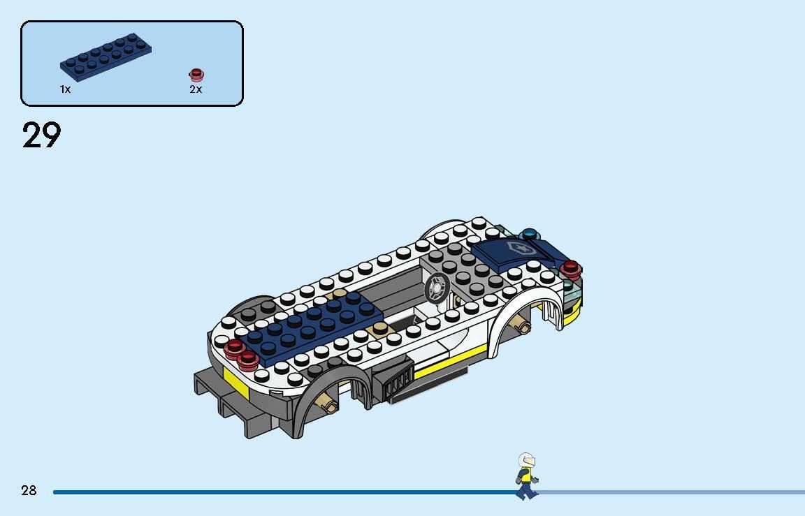 TwindBricks3D - 60415 Police Car and Muscle Car Chase 3D print model_32