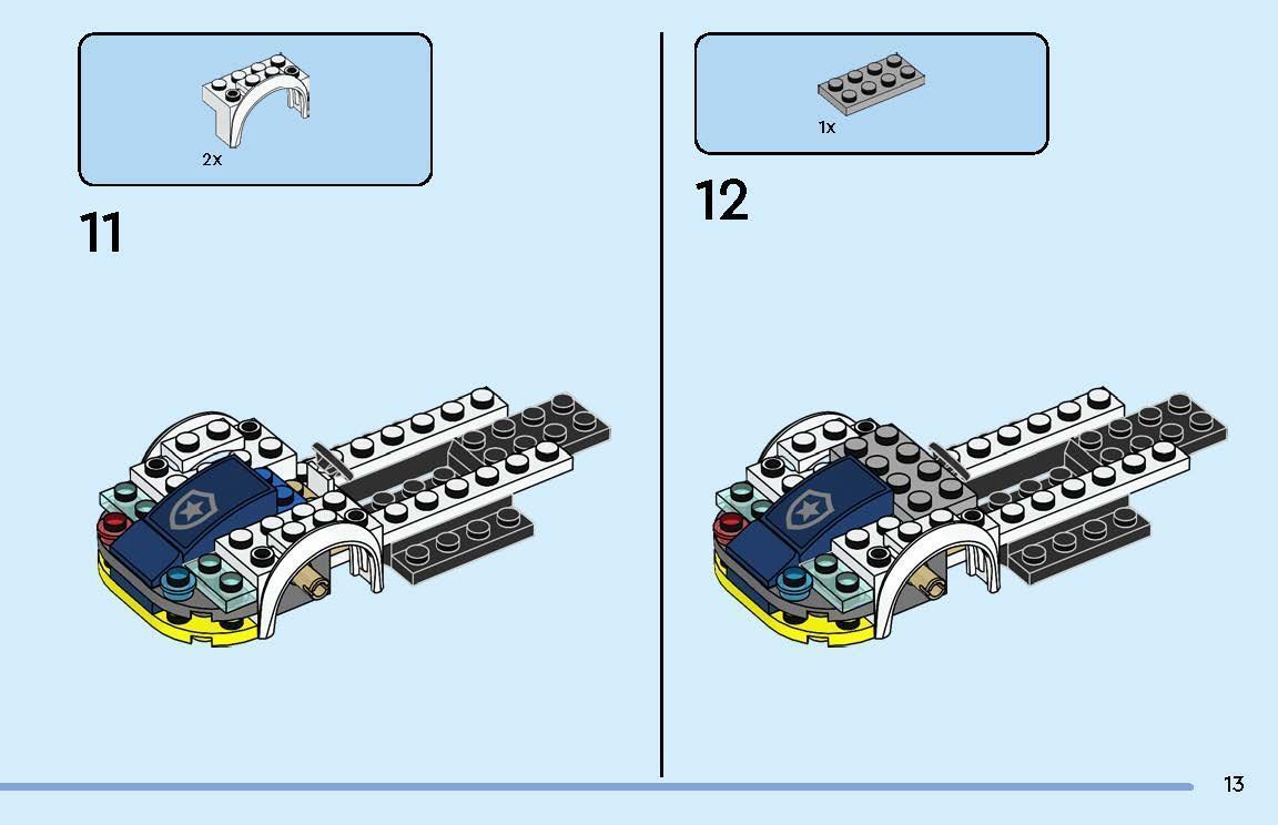 TwindBricks3D - 60415 Police Car and Muscle Car Chase 3D print model_17