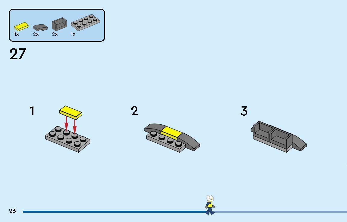 TwindBricks3D - 60415 Police Car and Muscle Car Chase 3D print model_35