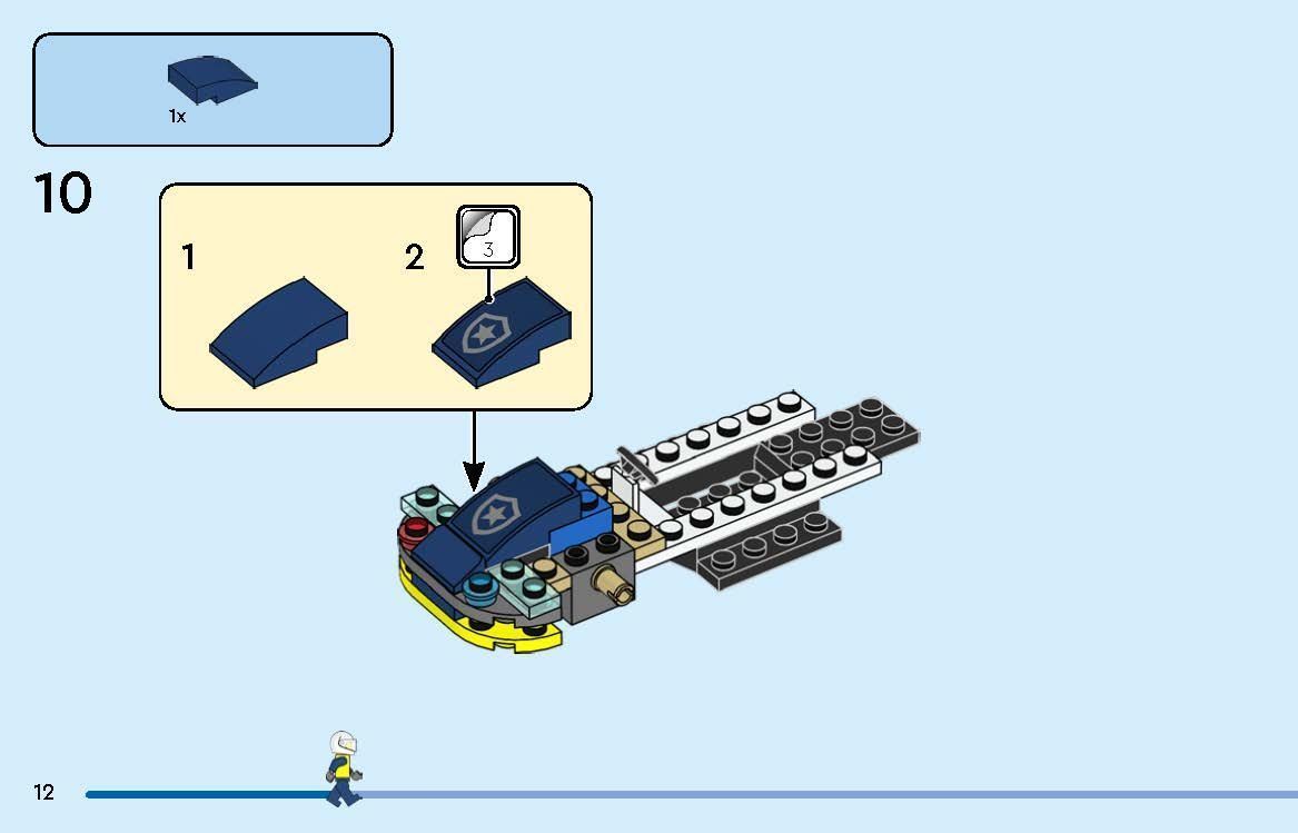 TwindBricks3D - 60415 Police Car and Muscle Car Chase 3D print model_24