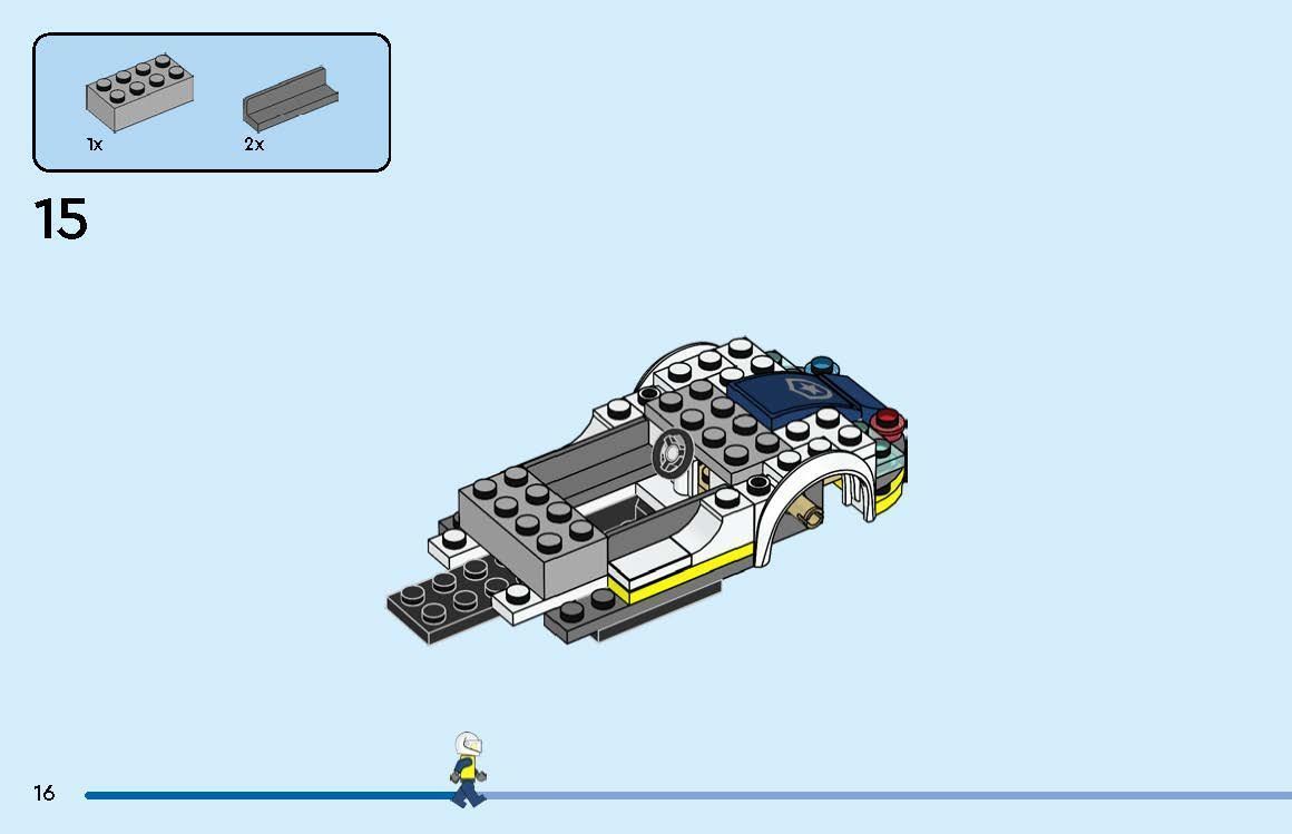 TwindBricks3D - 60415 Police Car and Muscle Car Chase 3D print model_20