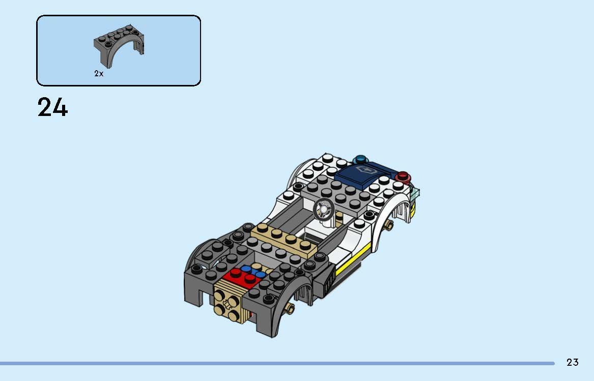 TwindBricks3D - 60415 Police Car and Muscle Car Chase 3D print model_22