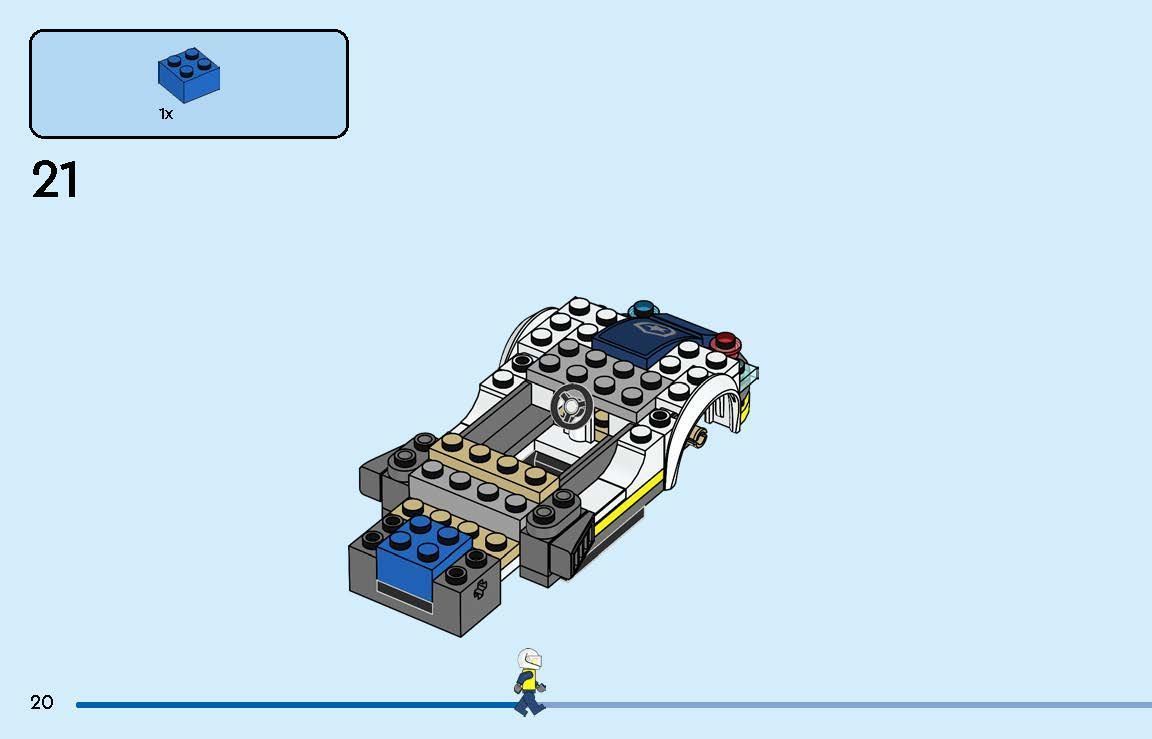 TwindBricks3D - 60415 Police Car and Muscle Car Chase 3D print model_23