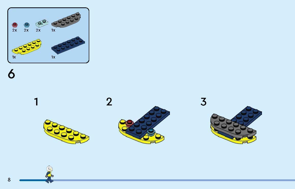 TwindBricks3D - 60415 Police Car and Muscle Car Chase 3D print model_10