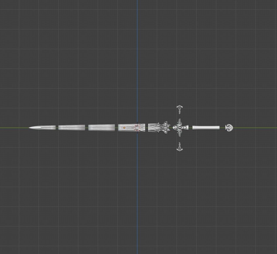 3D model Dark Legion Edge from Lineage2 3D print model_3