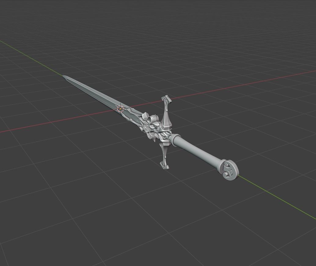 3D model Dark Legion Edge from Lineage2 3D print model_2