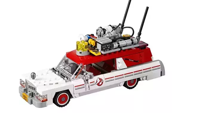TwindBricks3D - 75828 Ecto-1 and 2 3D print model