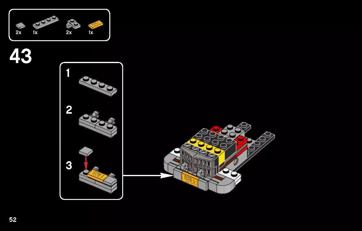 TwindBricks3D - 75828 Ecto-1 and 2 3D print model_35