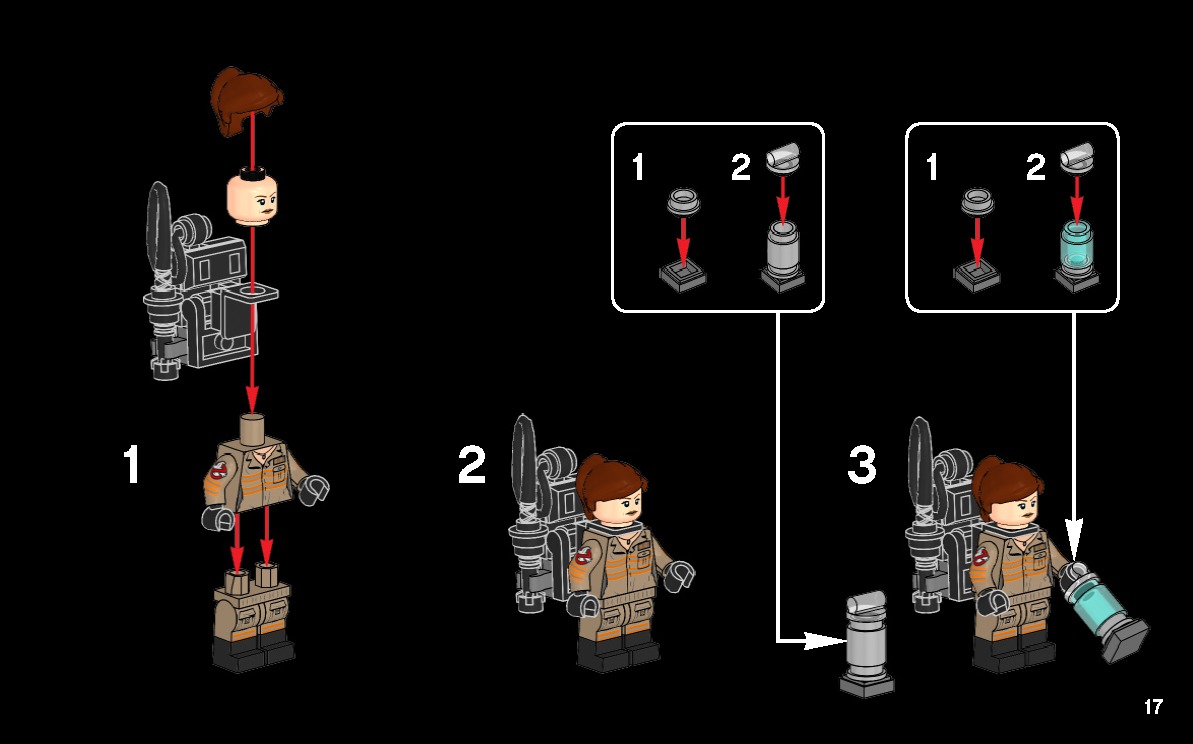 TwindBricks3D - 75828 Ecto-1 and 2 3D print model_13