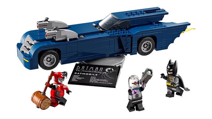 TwindBricks3D - 76274-Batman-with-the-Batmobile-vs-Harley-Quinn  3D print model