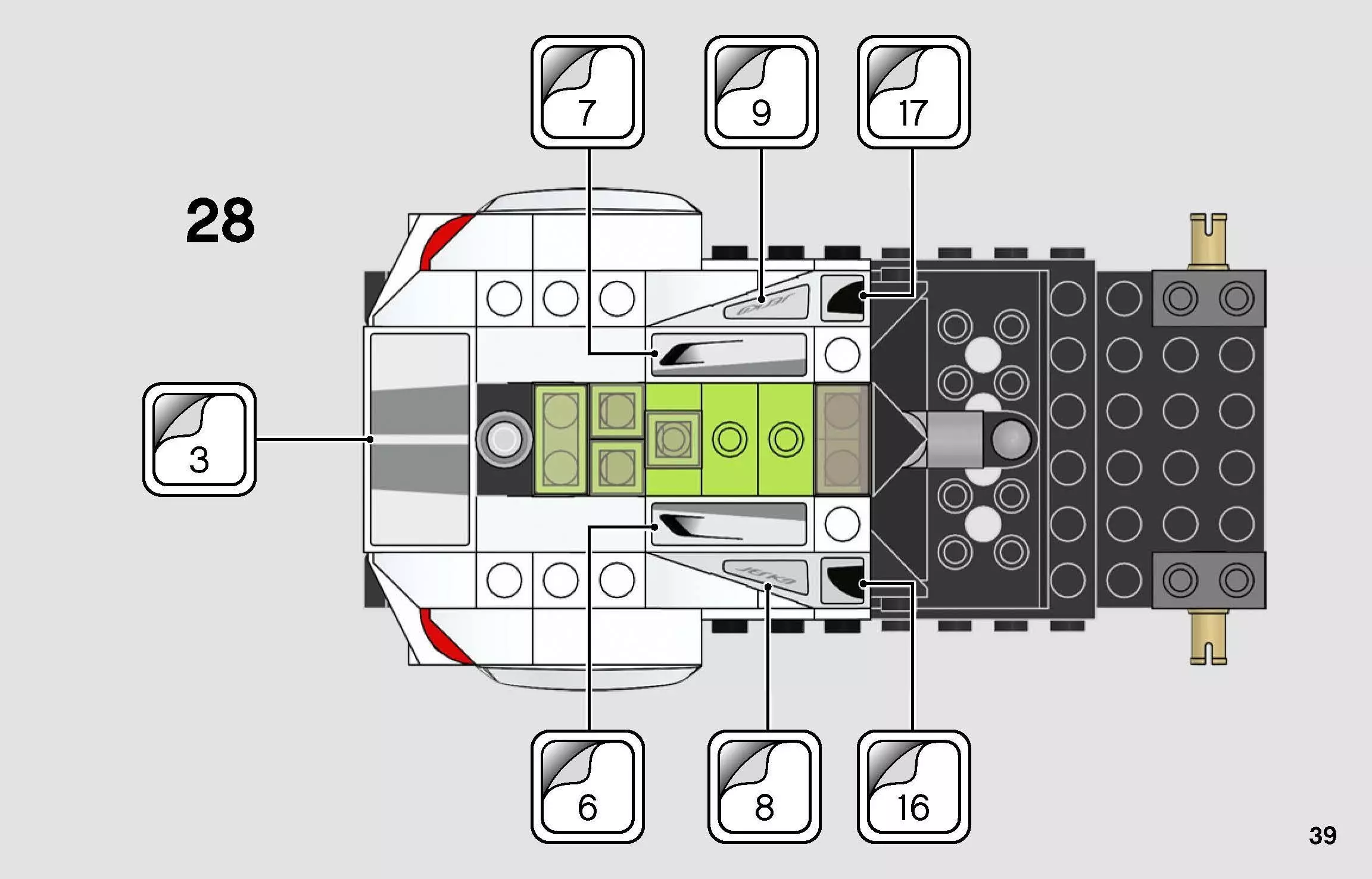 TwindBricks3D - 76900 Koenigsegg Jesko 3D print model_34