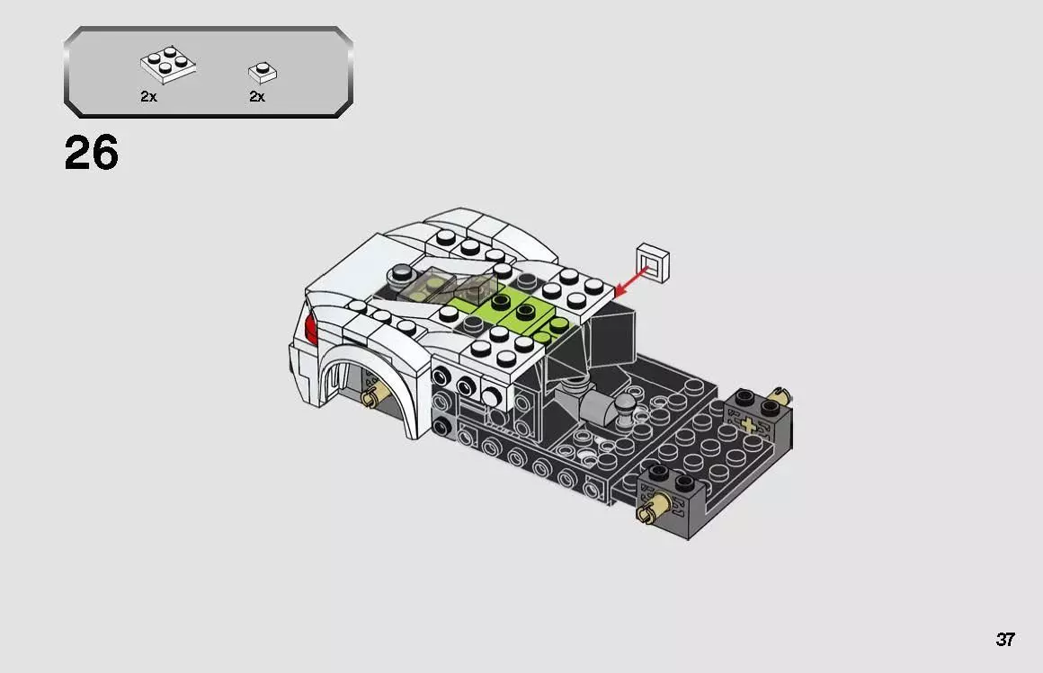 TwindBricks3D - 76900 Koenigsegg Jesko 3D print model_32
