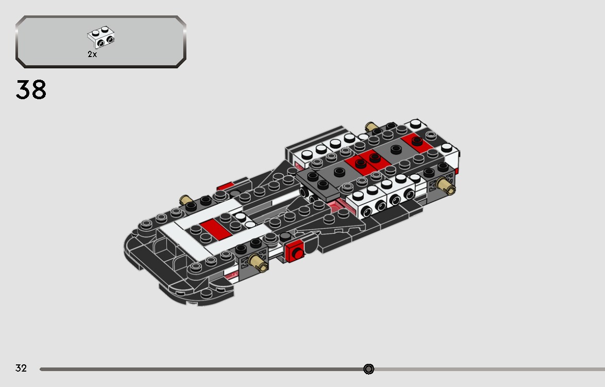 TwindBricks3D - 76916 Porsche 963 3D print model_26