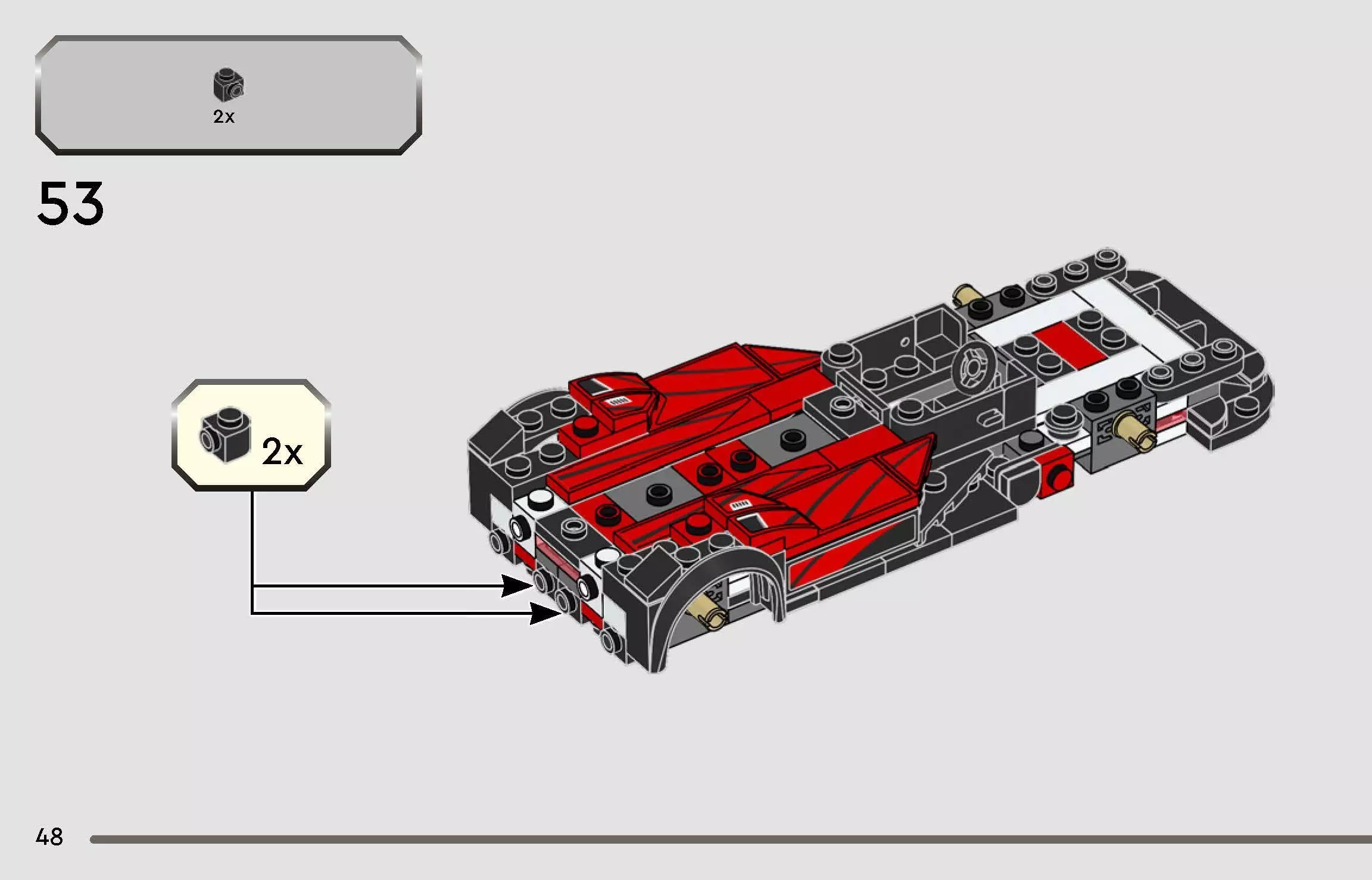 TwindBricks3D - 76916 Porsche 963 3D print model_42
