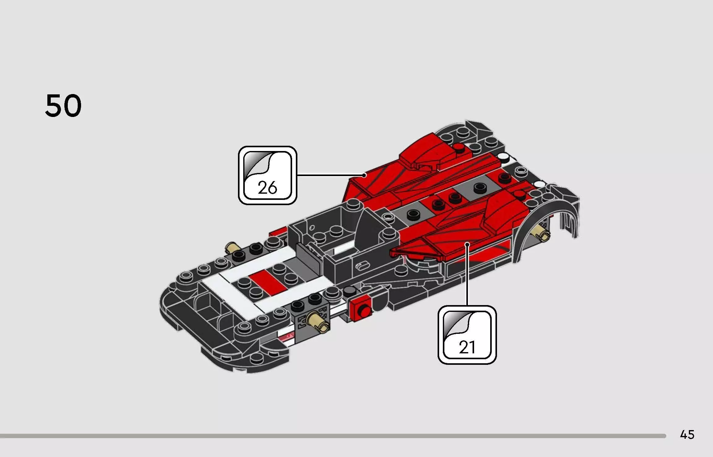 TwindBricks3D - 76916 Porsche 963 3D print model_39