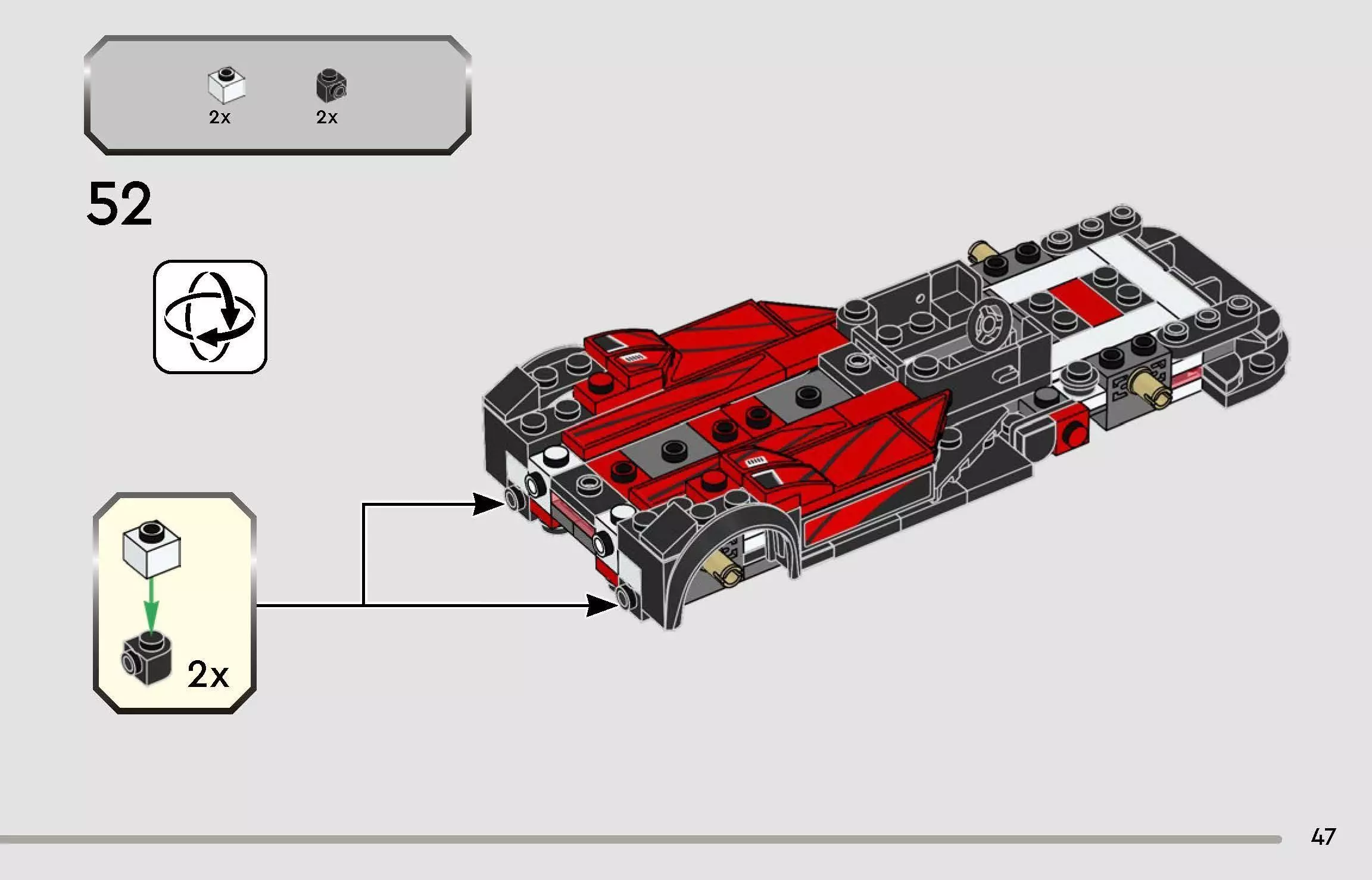 TwindBricks3D - 76916 Porsche 963 3D print model_41