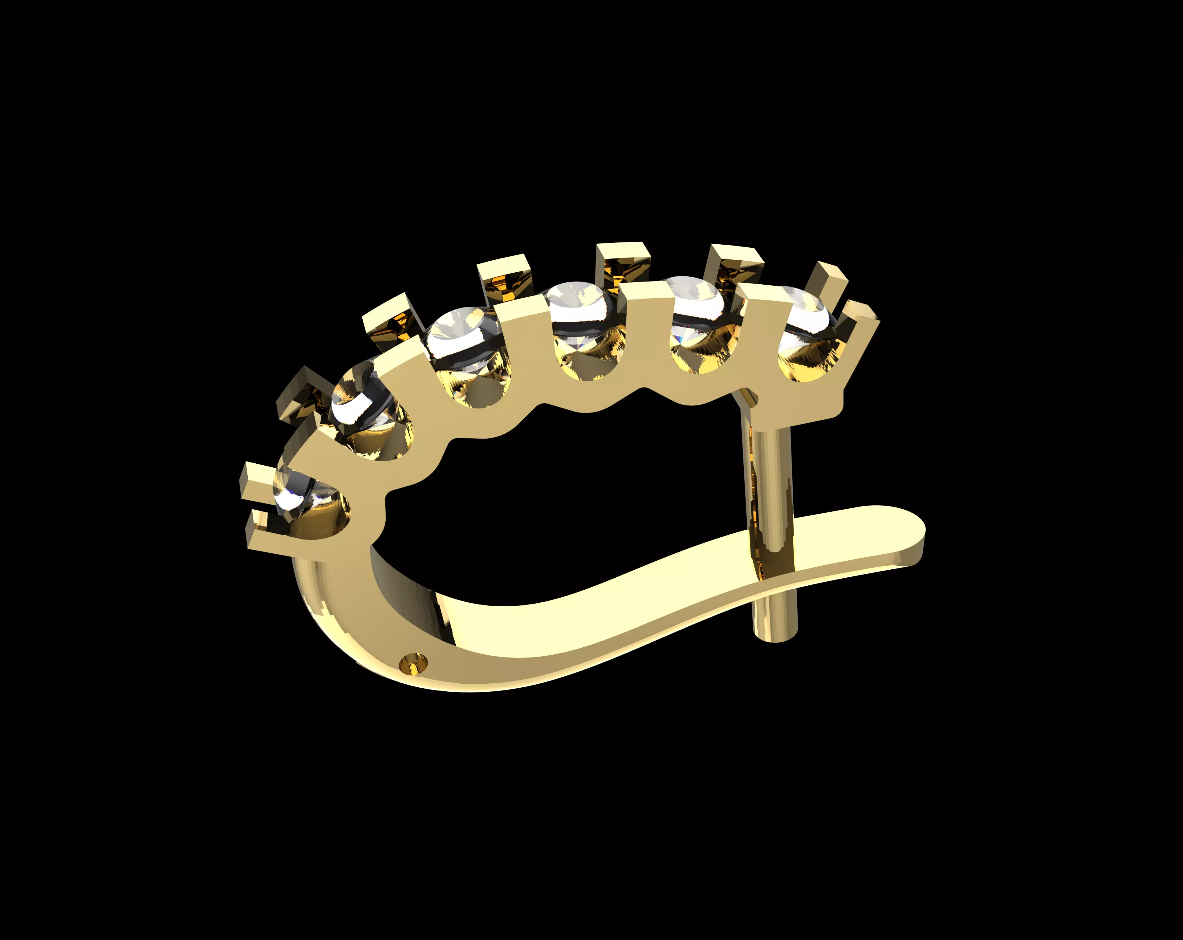 Shrimp earrings 3D print model