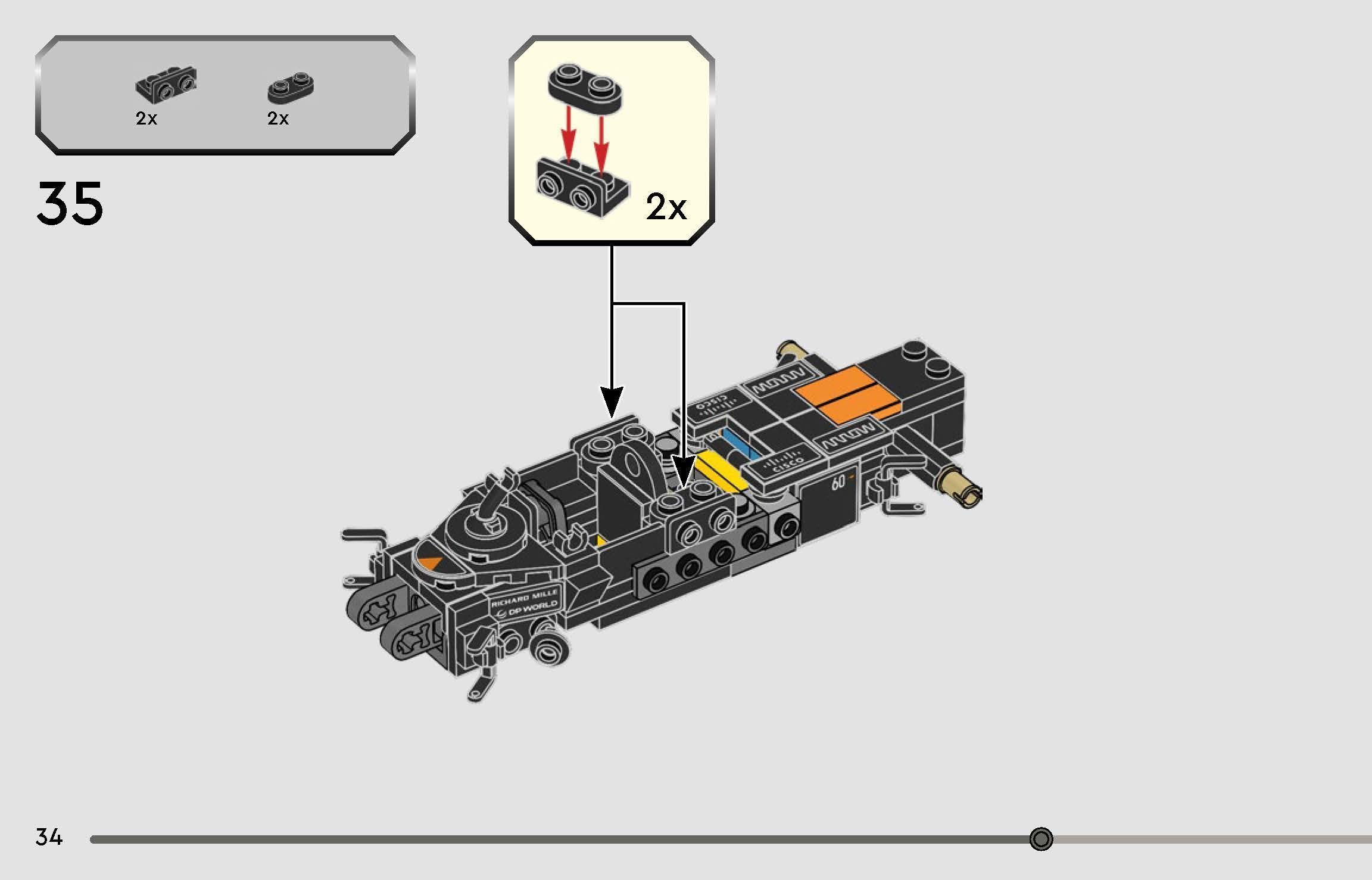 TwindBricks3D - 76919 2023 McLaren Formula 1 Race Car 3D print model_30