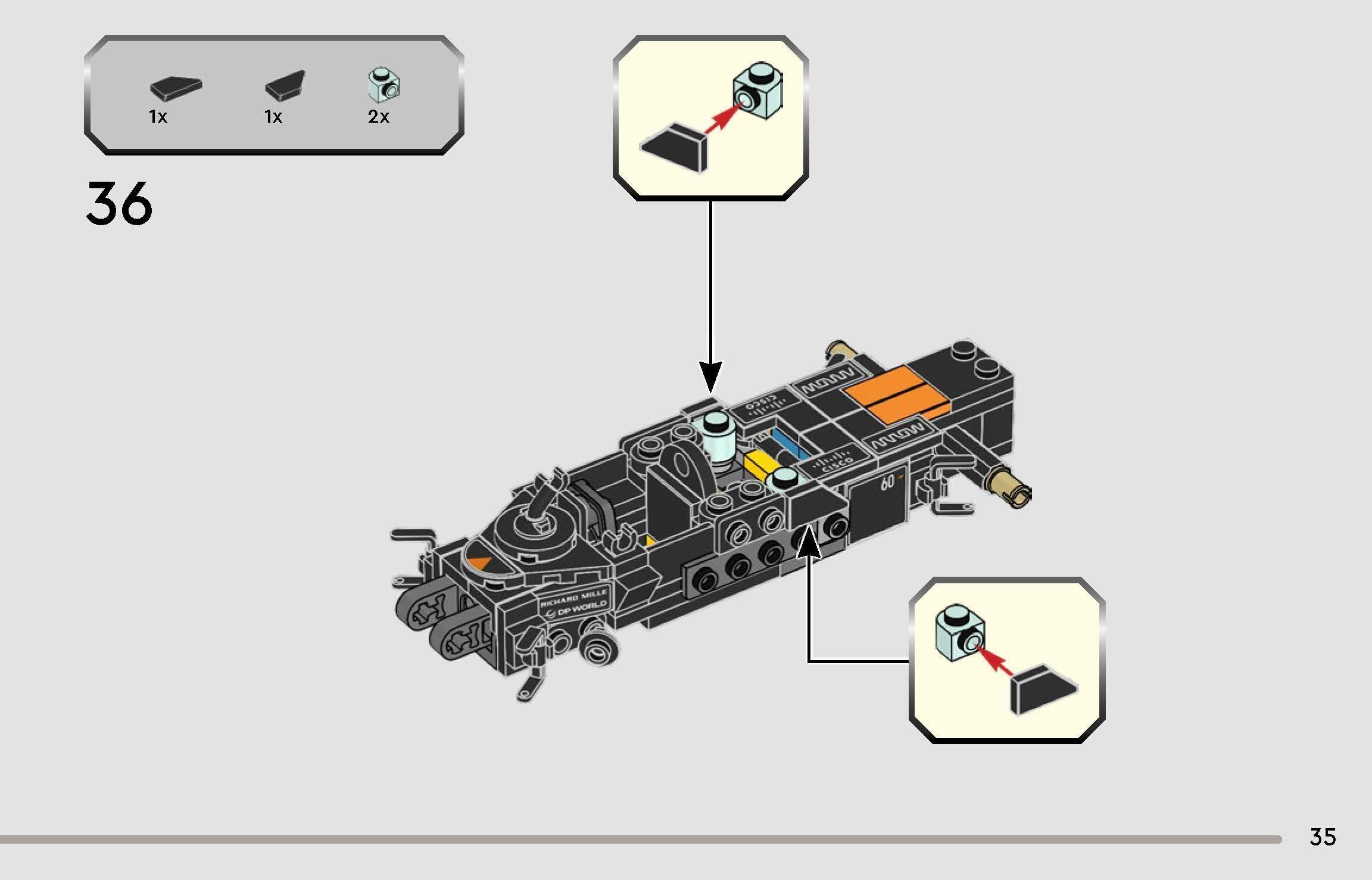 TwindBricks3D - 76919 2023 McLaren Formula 1 Race Car 3D print model_31