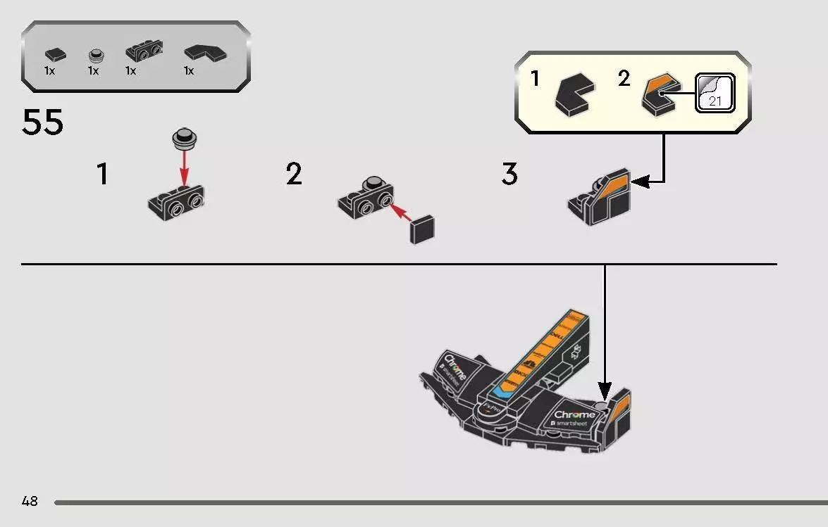 TwindBricks3D - 76919 2023 McLaren Formula 1 Race Car 3D print model_44