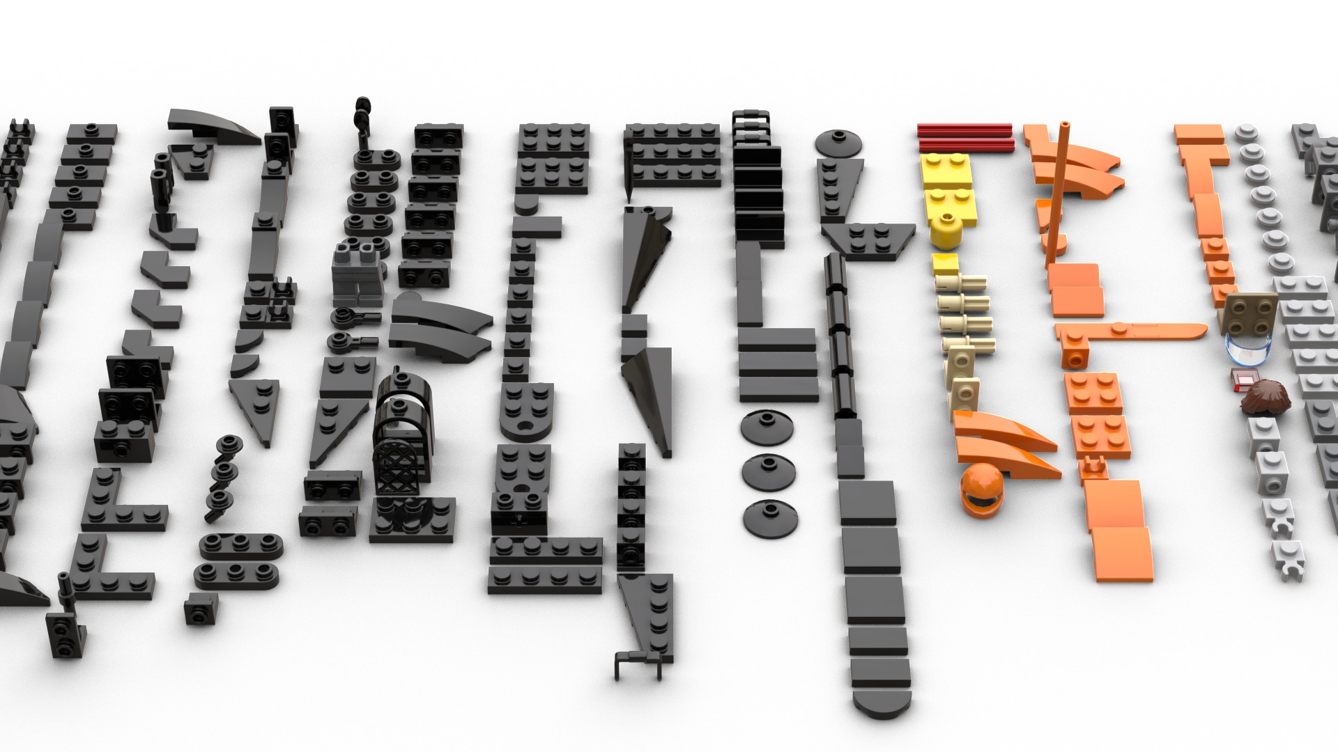 TwindBricks3D - 76919 2023 McLaren Formula 1 Race Car 3D print model_1