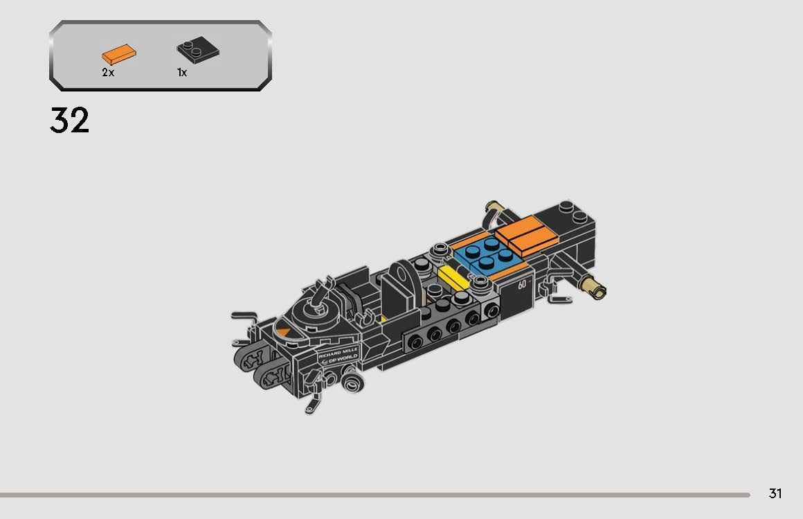 TwindBricks3D - 76919 2023 McLaren Formula 1 Race Car 3D print model_27