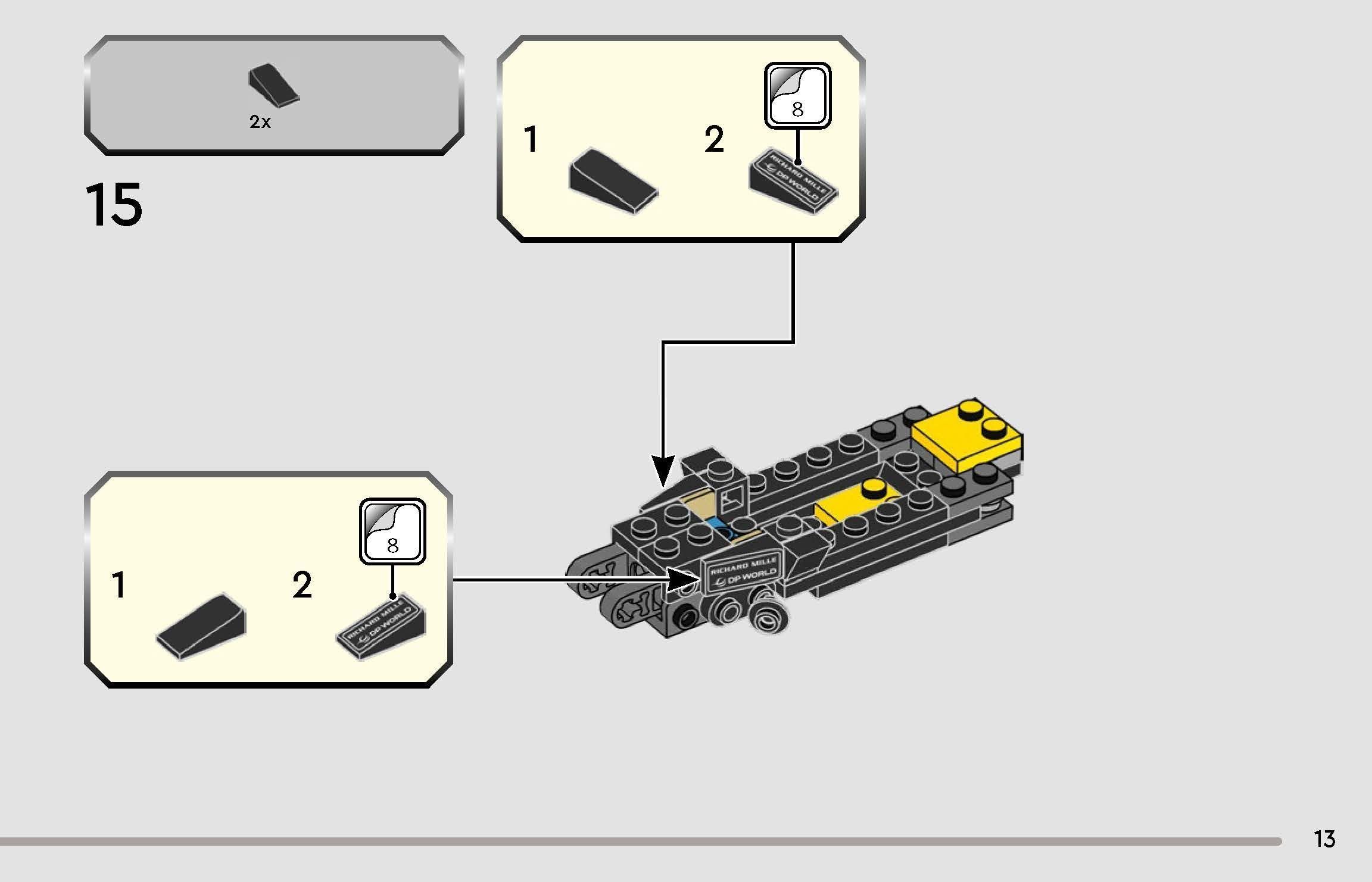 TwindBricks3D - 76919 2023 McLaren Formula 1 Race Car 3D print model_9