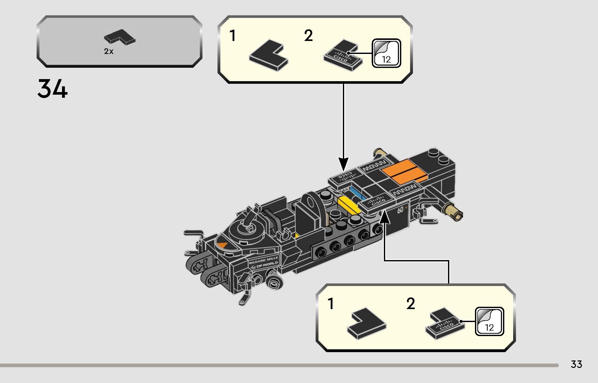TwindBricks3D - 76919 2023 McLaren Formula 1 Race Car 3D print model_29