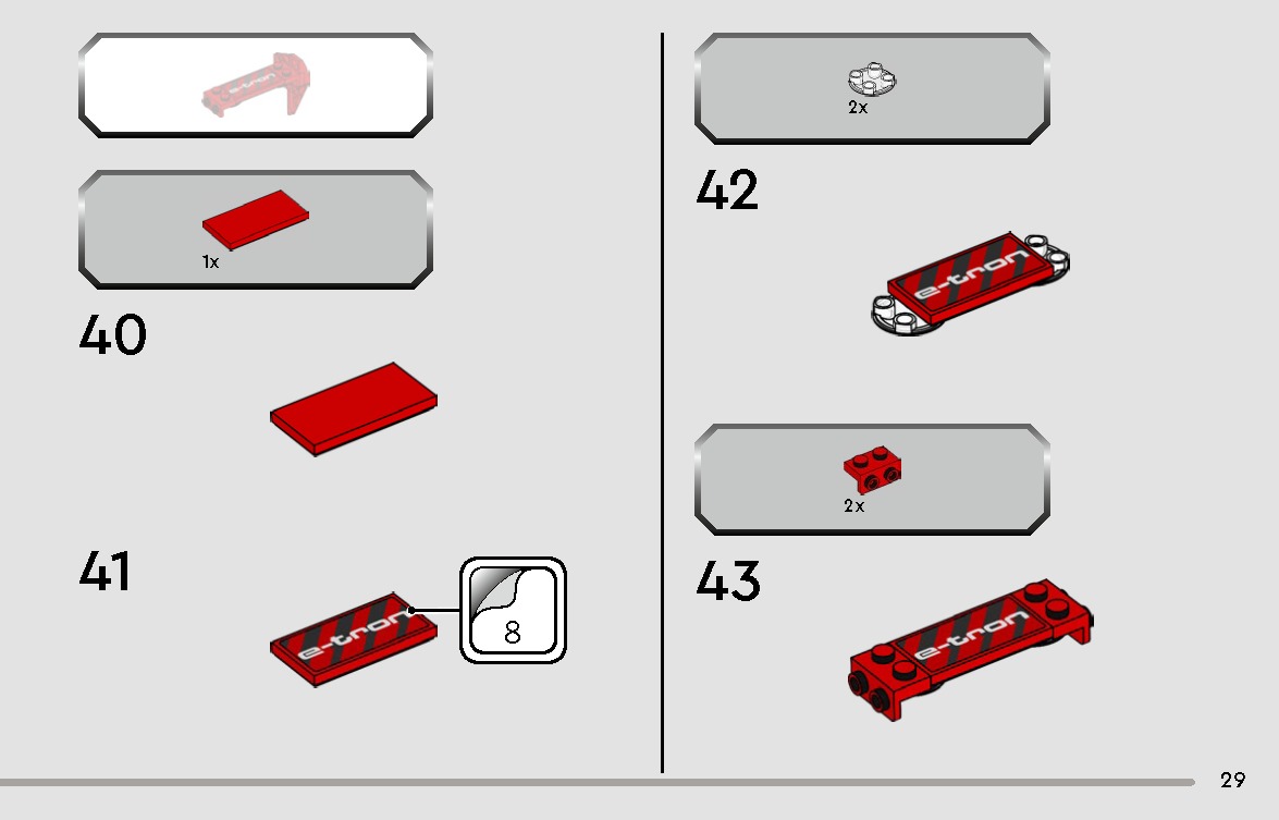 TwindBricks3D - 76921 Audi S1 e-tron quattro Race Car 3D print model_25