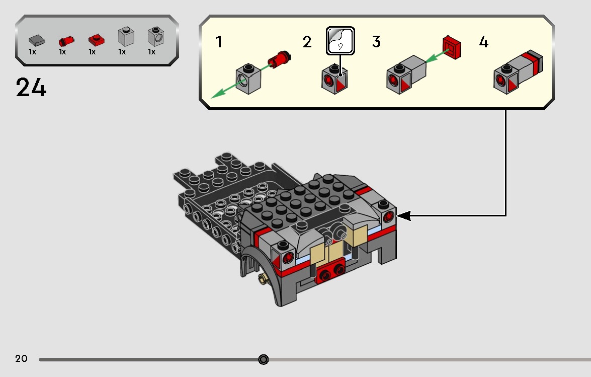 TwindBricks3D - 76921 Audi S1 e-tron quattro Race Car 3D print model_16