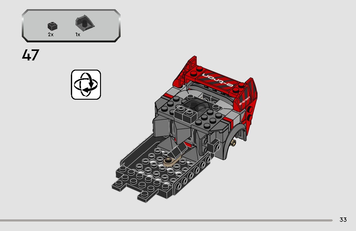TwindBricks3D - 76921 Audi S1 e-tron quattro Race Car 3D print model_29