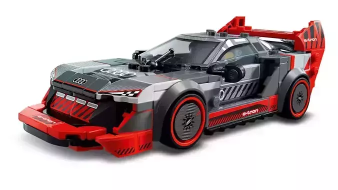 TwindBricks3D - 76921 Audi S1 e-tron quattro Race Car 3D print model