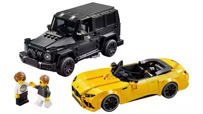 TwindBricks3D - 76924 Mercedes-AMG G-63 - Mercedes-AMG SL-63 3D print model TwindBricks3D - 76924 Mercedes-AMG G-63 - Mercedes-AMG SL-63 3D print model