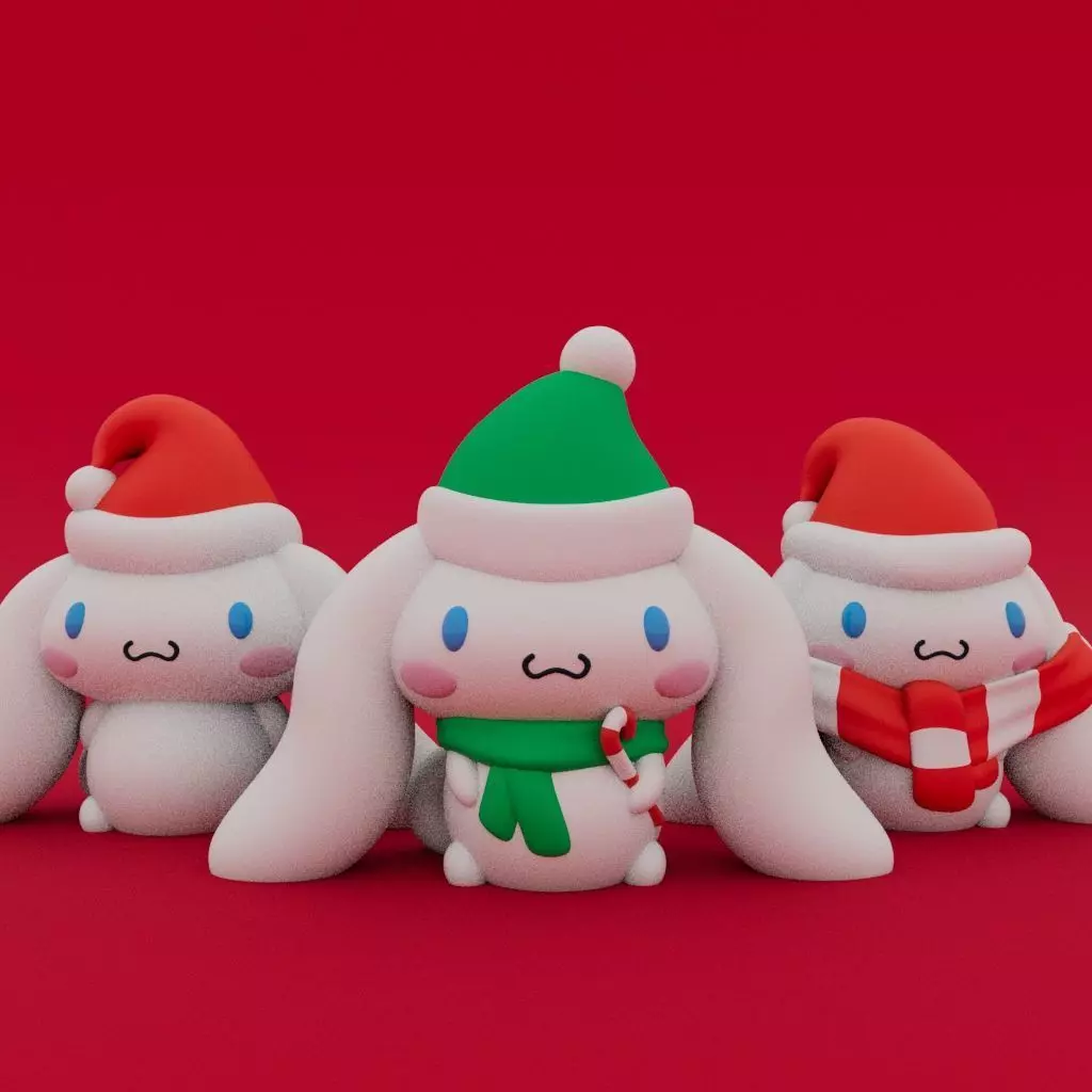 Christmas Special Cute Cinnamoroll Collection 3D print model_0