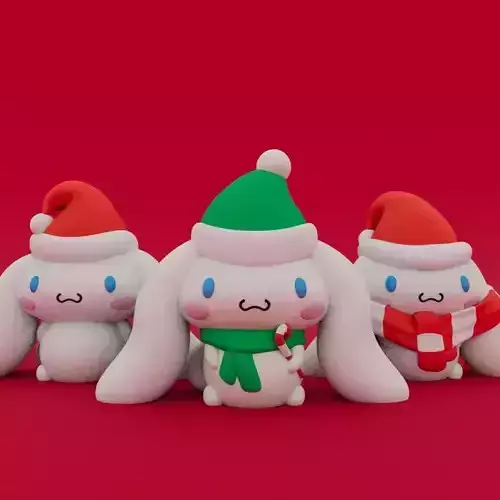 Christmas Special Cute Cinnamoroll Collection 3D print model