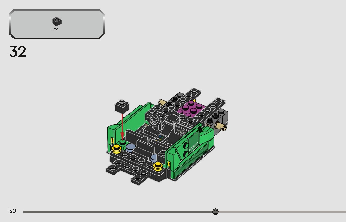 TwindBricks3D - 76925 Aston Martin Safety Car - AMR23 3D print model_17