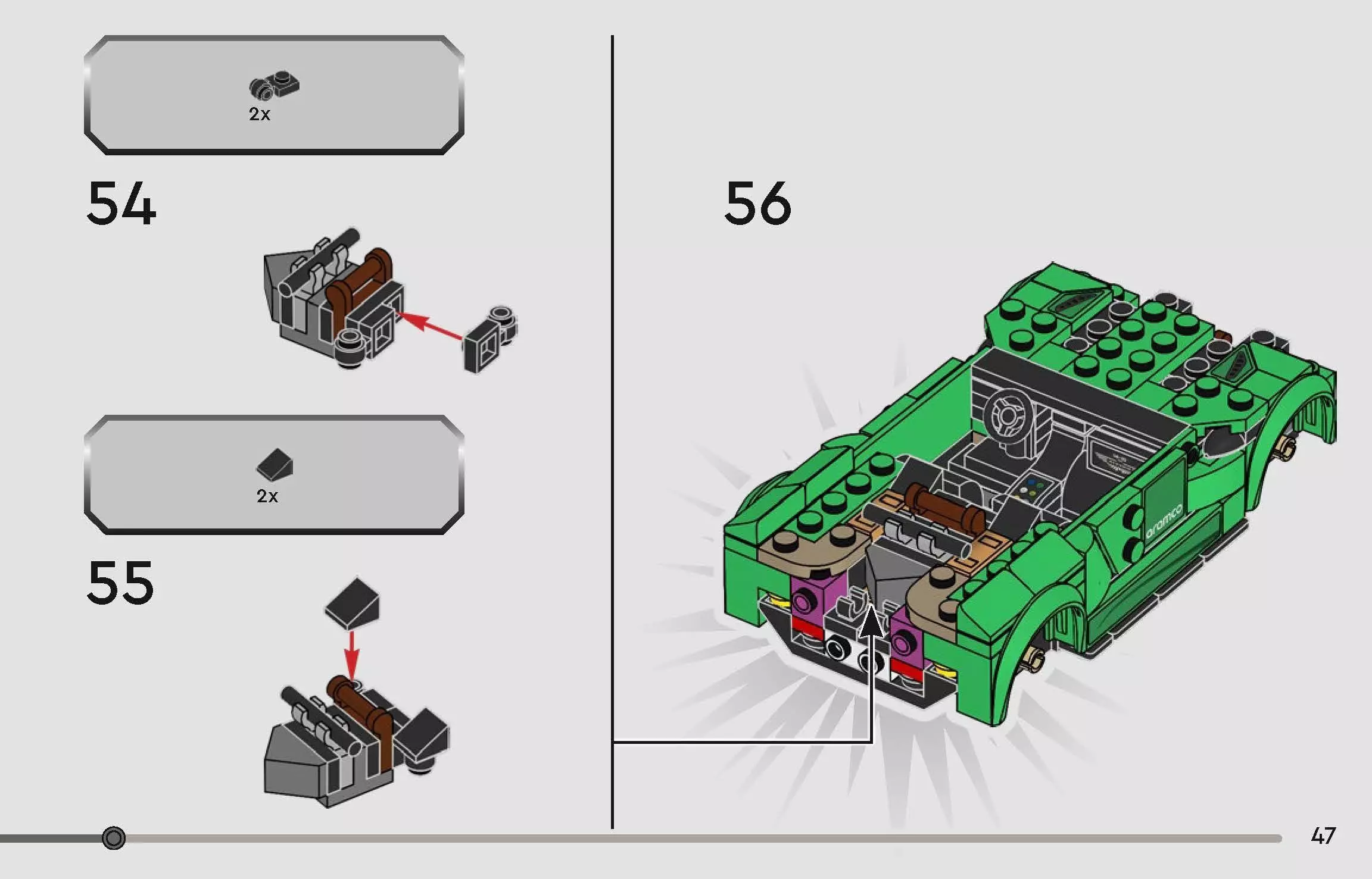 TwindBricks3D - 76925 Aston Martin Safety Car - AMR23 3D print model_36