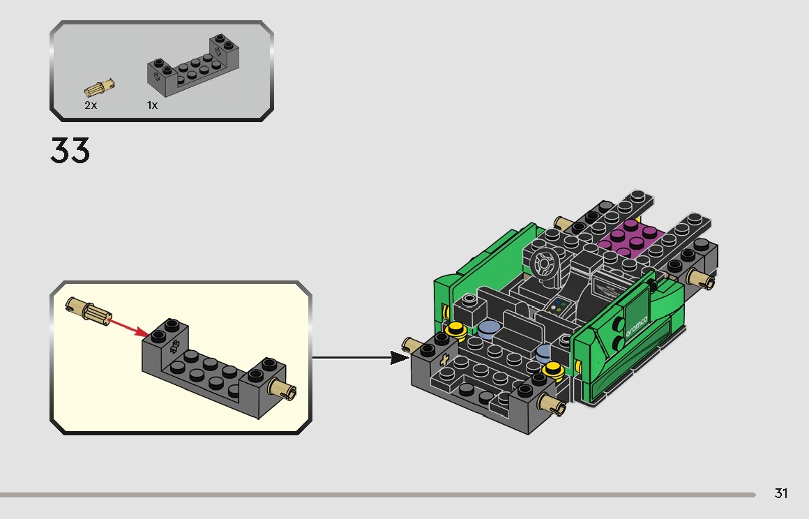 TwindBricks3D - 76925 Aston Martin Safety Car - AMR23 3D print model_20