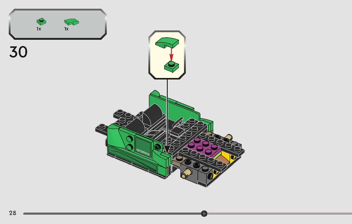 TwindBricks3D - 76925 Aston Martin Safety Car - AMR23 3D print model_19