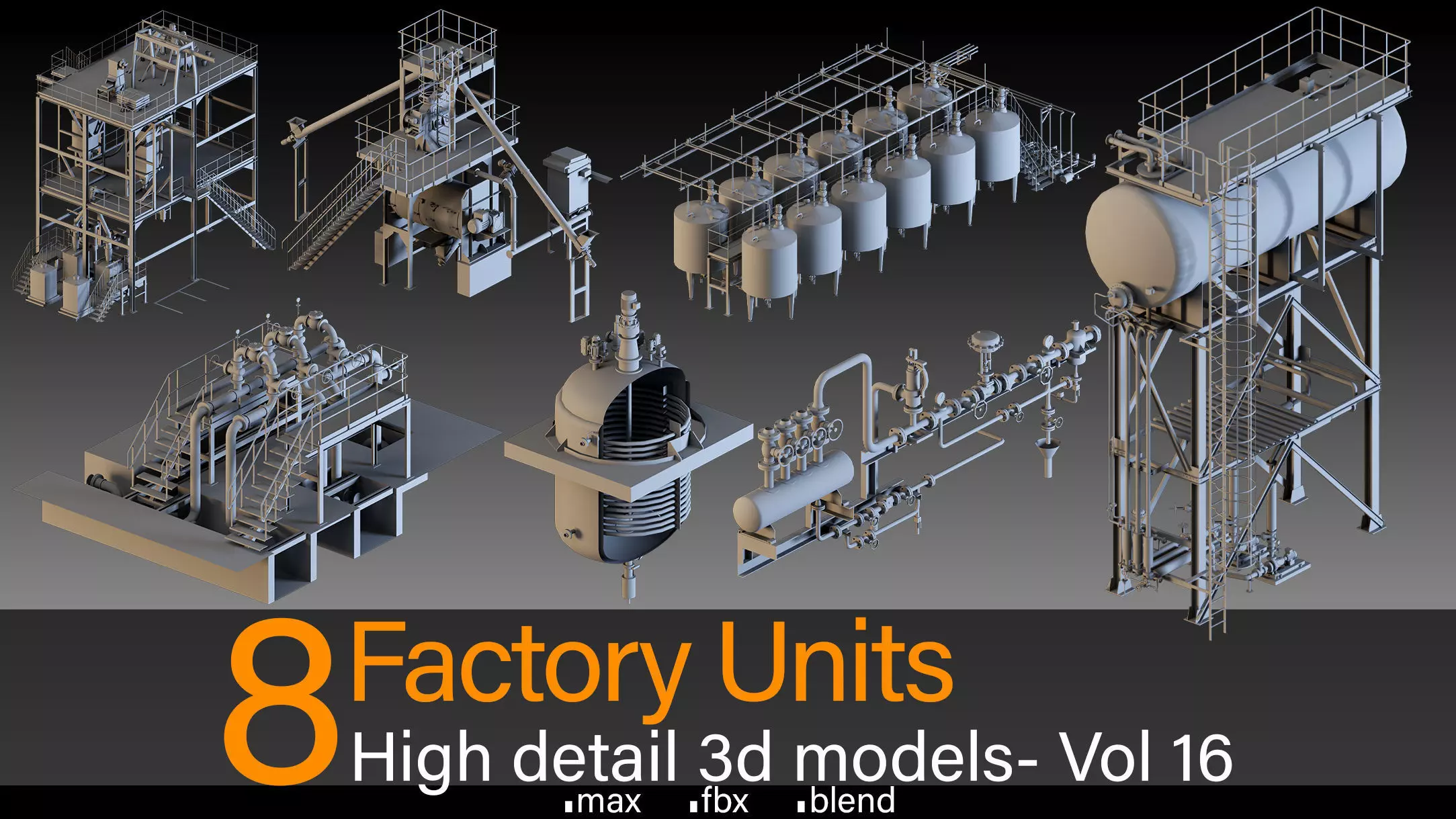 8- Factory units- Vol 16 3D model_0