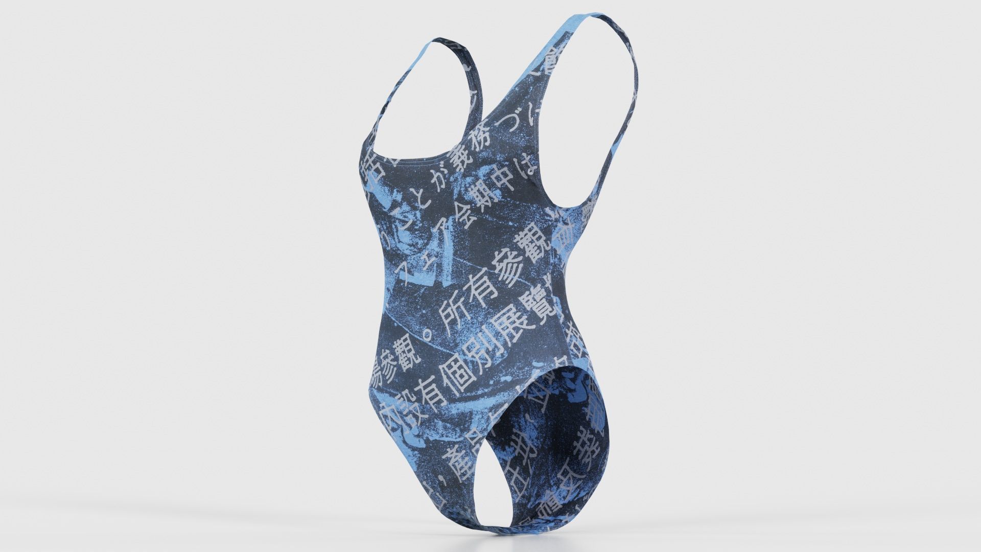 9 Bodysuit Swimsuit Superbundle 3D Model Collection_16