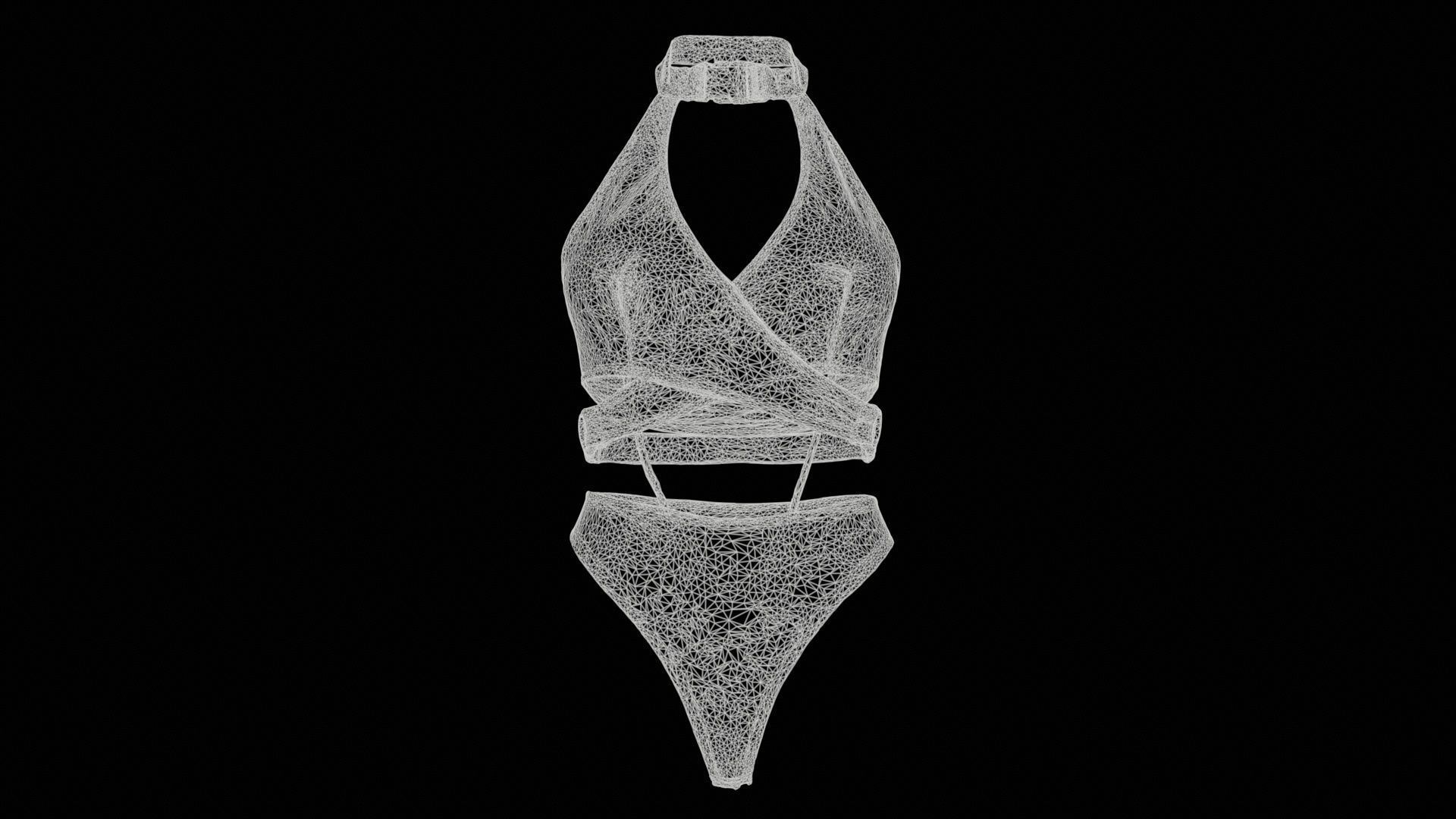 9 Bodysuit Swimsuit Superbundle 3D Model Collection_8