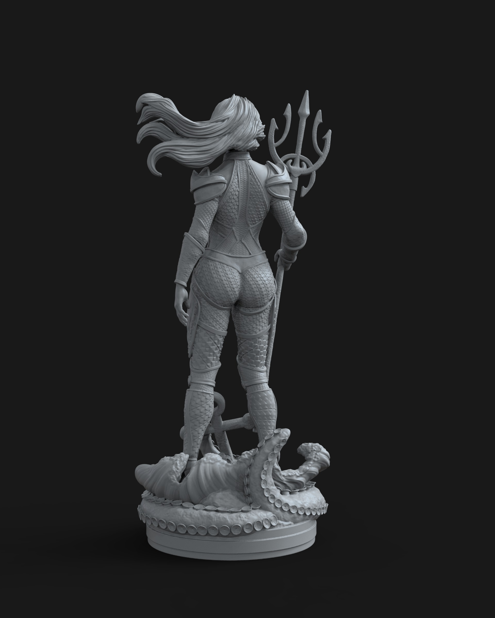 Mera Fanart 2 3D print model_3
