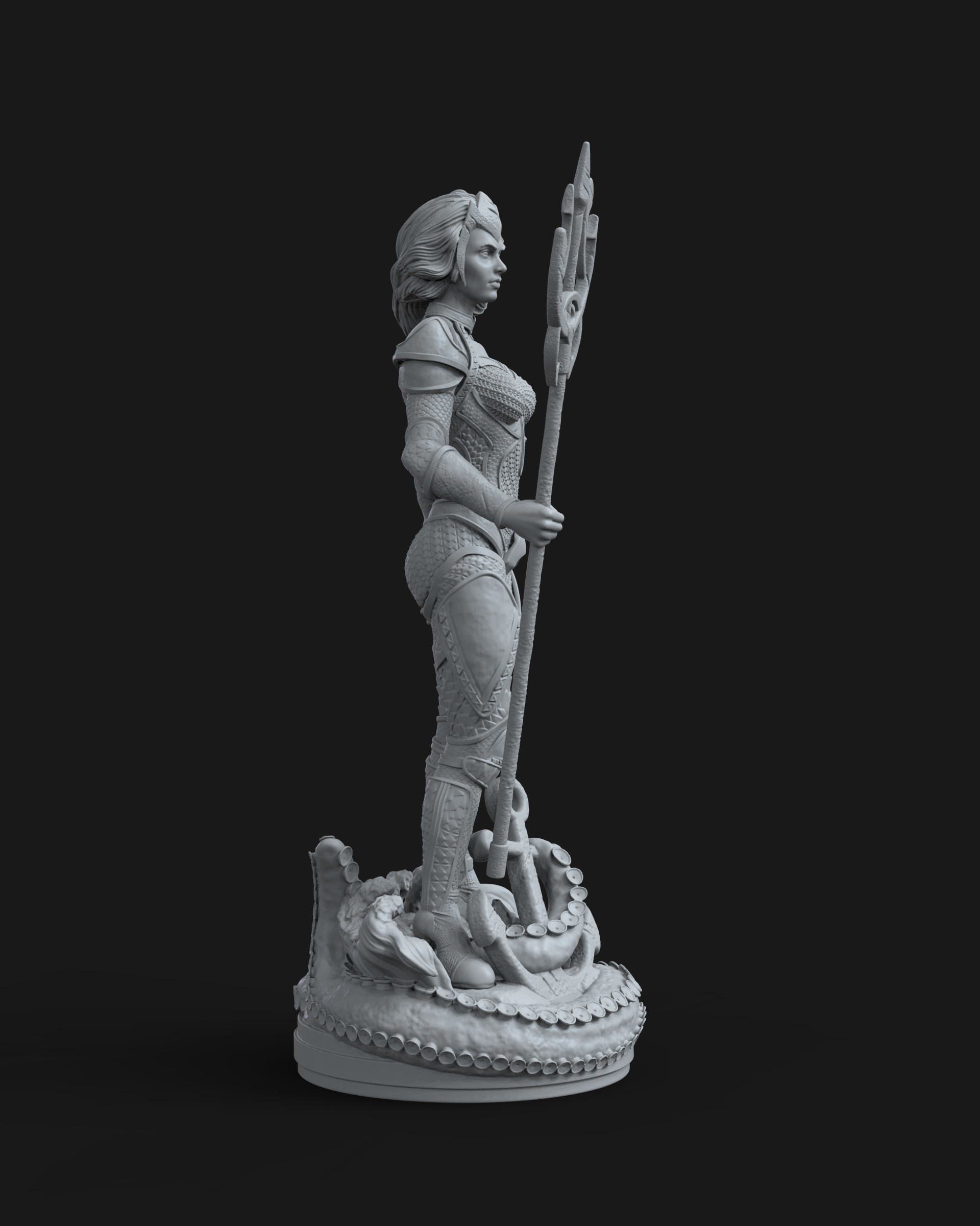 Mera Fanart 2 3D print model_2
