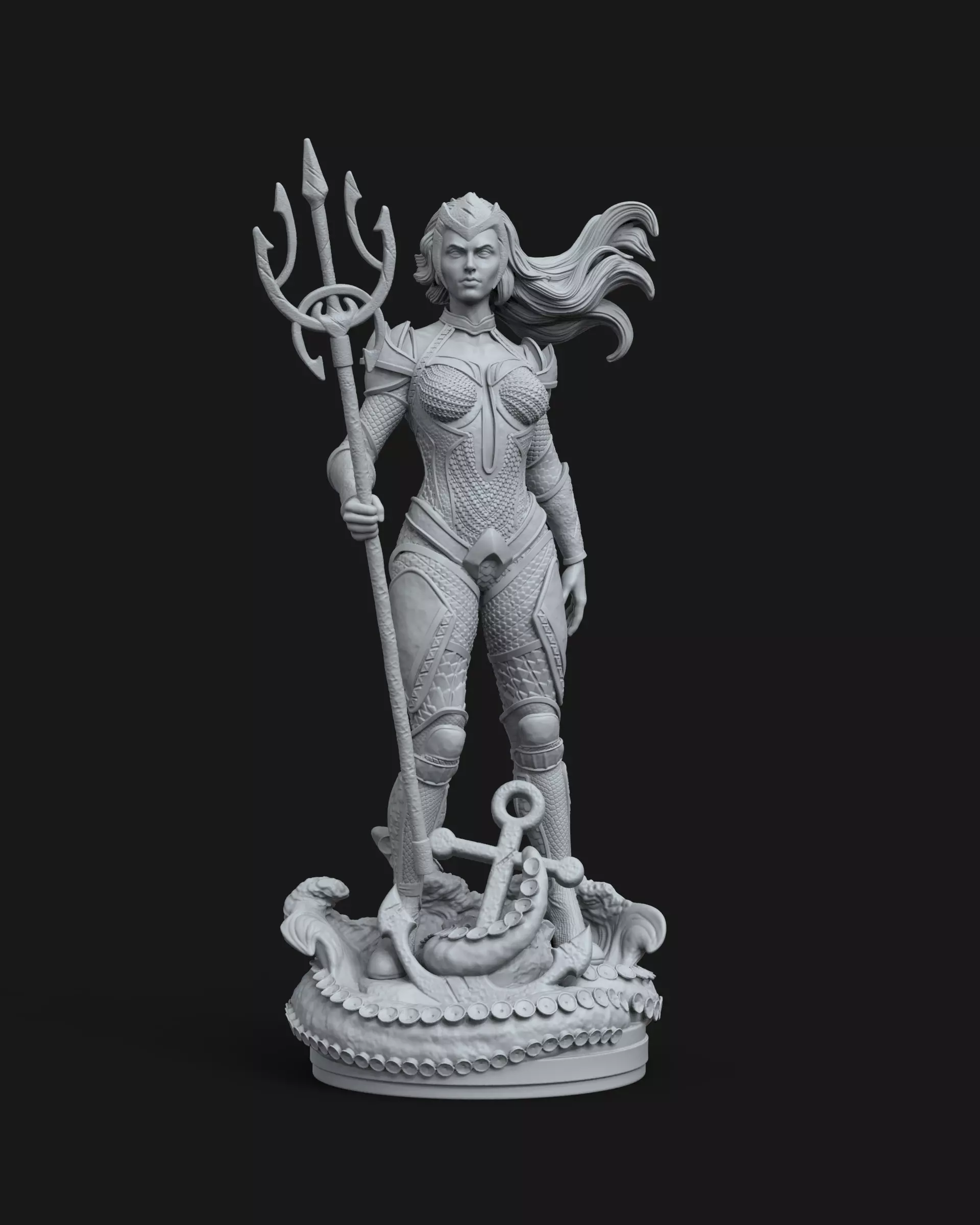 Mera Fanart 2 3D print model_0