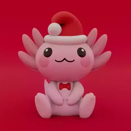 Christmas Special - Axolotl 3D print model