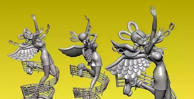 UTA ONE PIECE MODEL - 3D print 3D print model