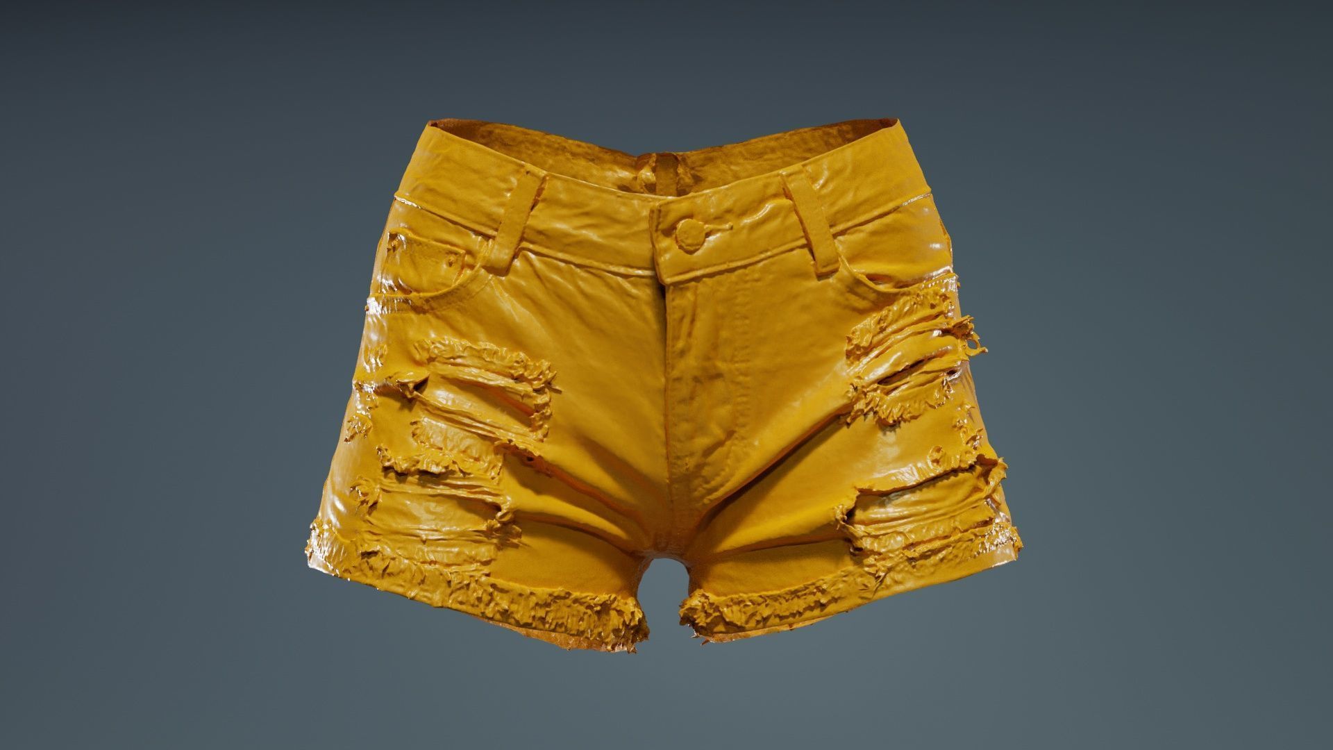 114 Trouser Short Bottom Jeans Superbundle 3D Model Collection_21