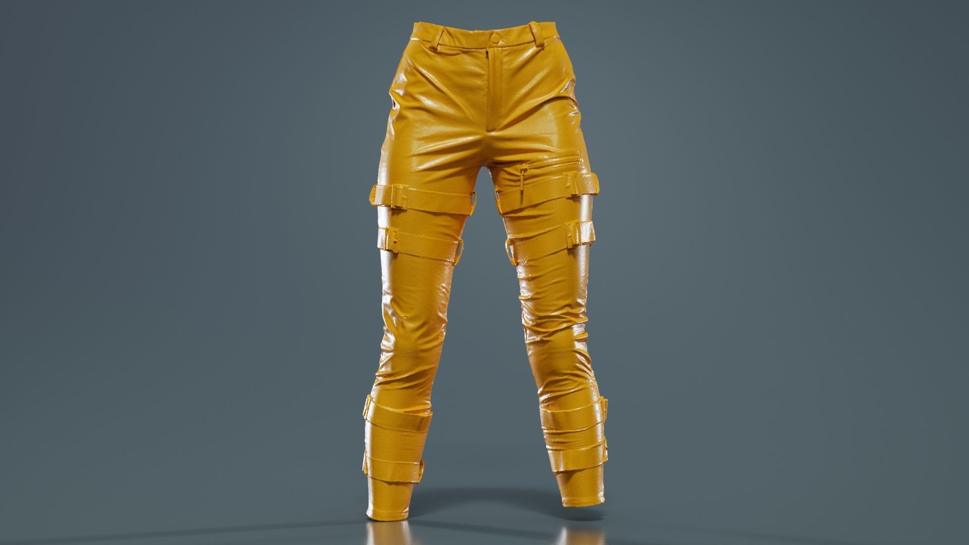 114 Trouser Short Bottom Jeans Superbundle 3D Model Collection_6